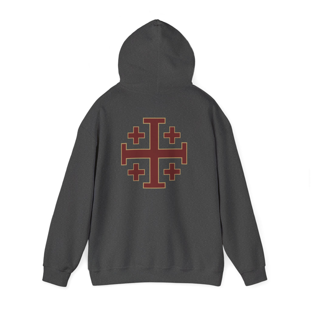 Christ is King | Jerusalem Cross Hoodie