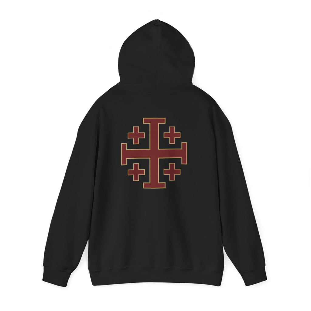 Christ is King | Jerusalem Cross Hoodie