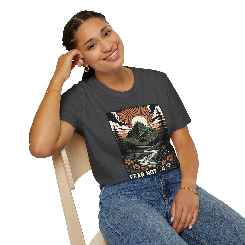 Fear Not For I Am With You  | Lightweight T-Shirt