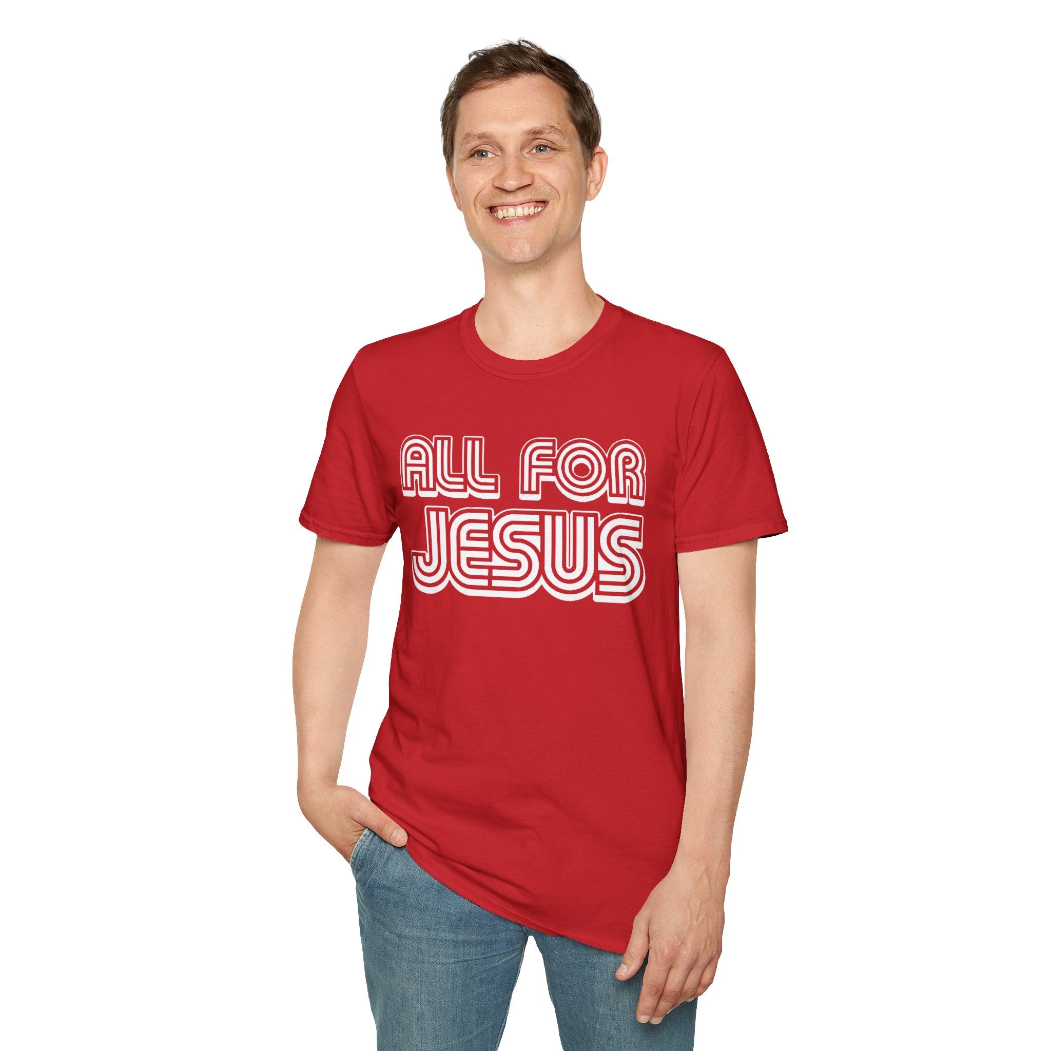 All for Jesus | Lightweight T-Shirt