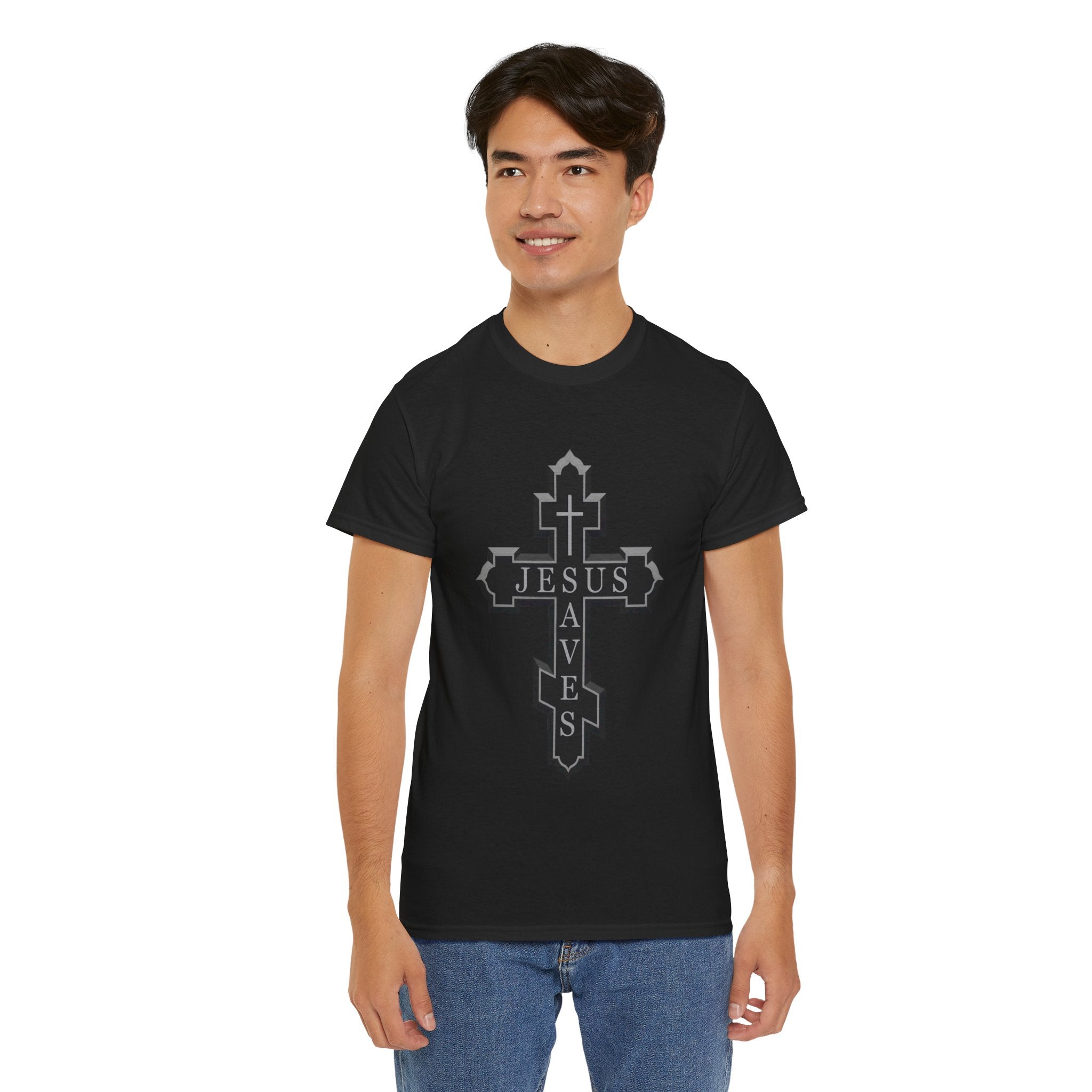 Jesus Saves | Heavy T-Shirt
