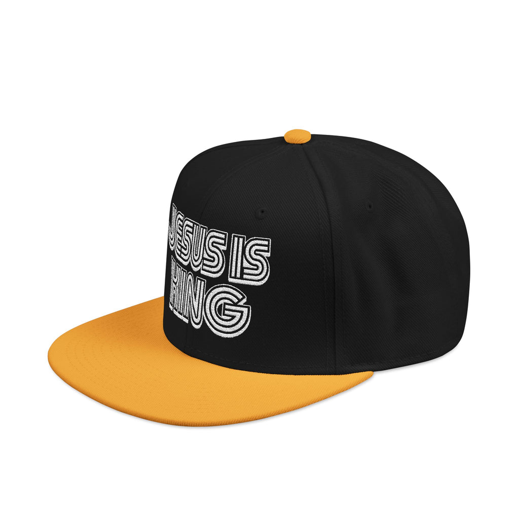 Jesus is King | Embroidered Snapback Cap | Limited Edition