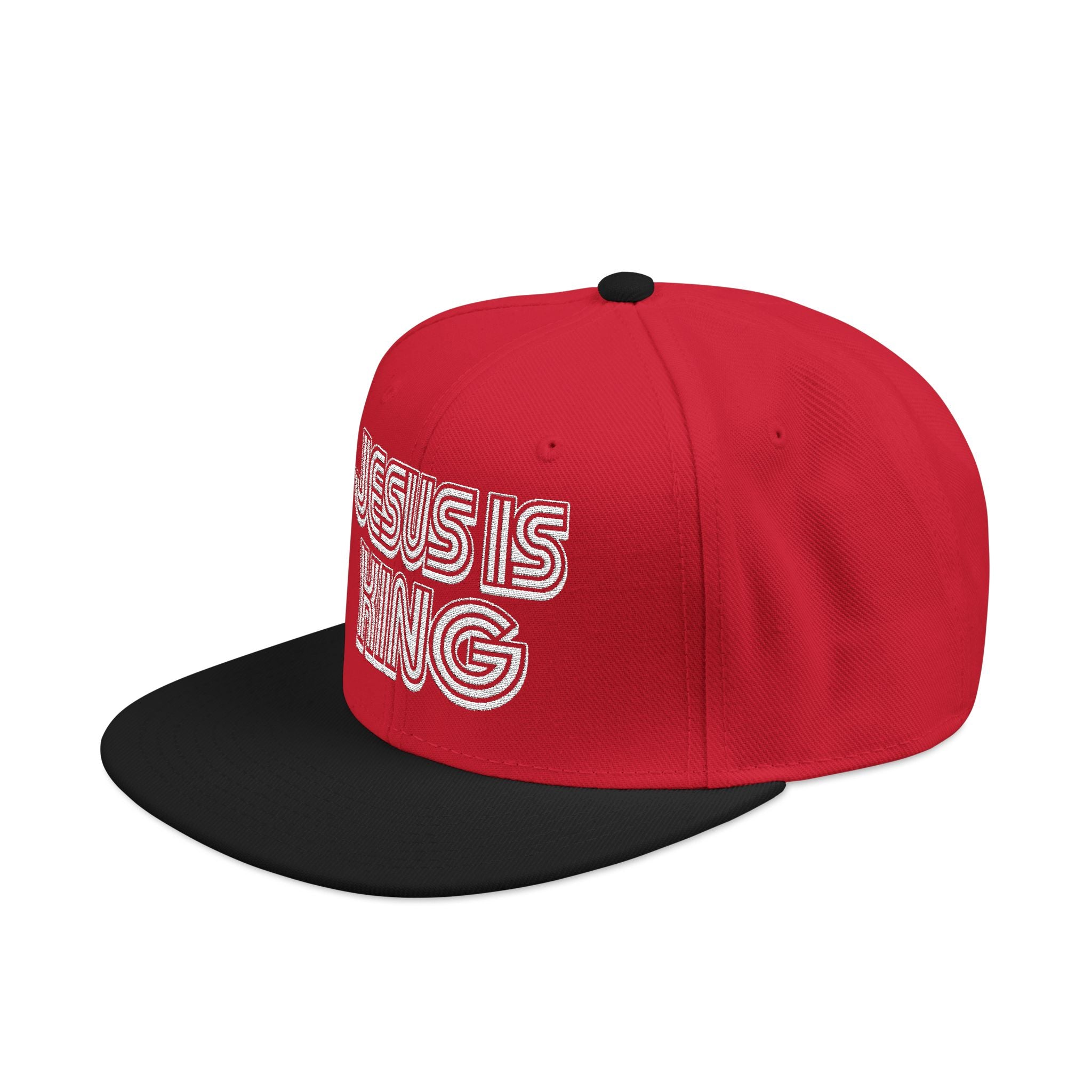 Jesus is King | Embroidered Snapback Cap | Limited Edition