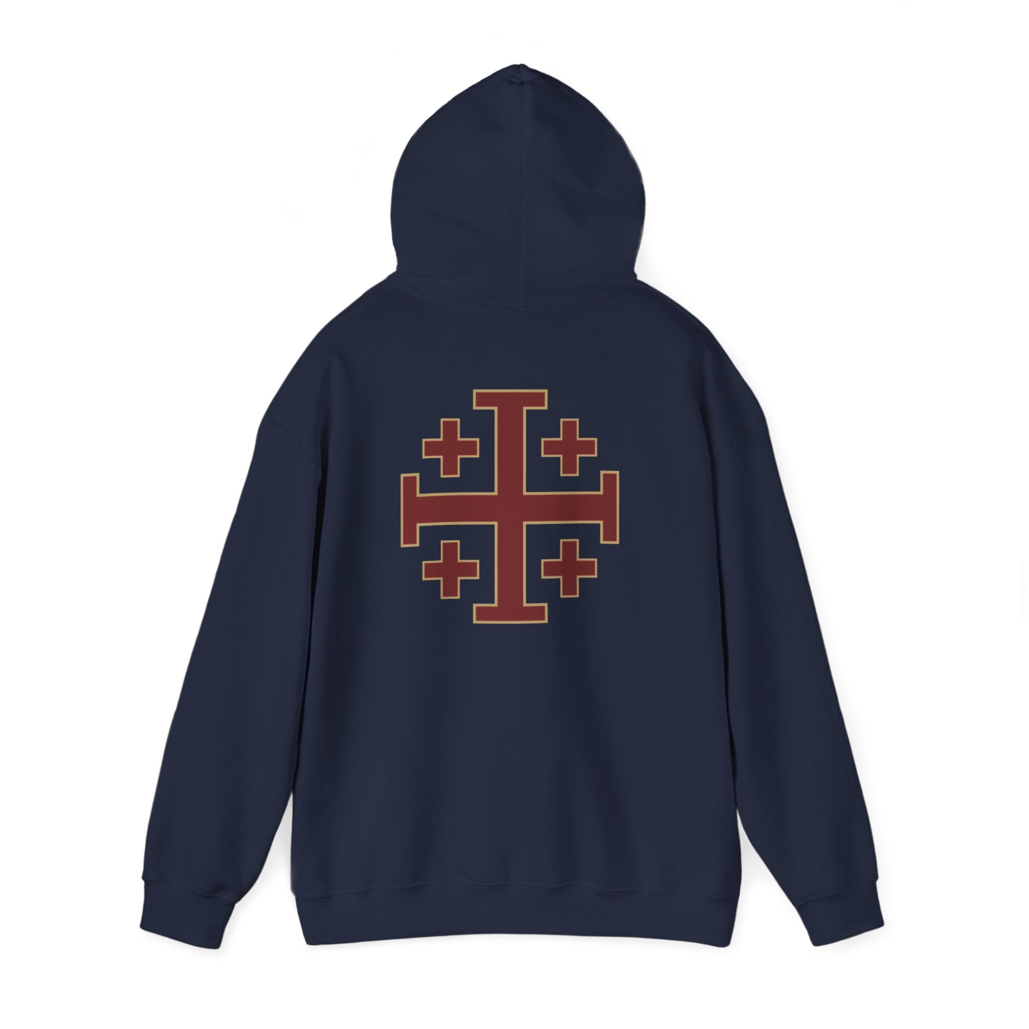 Christ is King | Jerusalem Cross Hoodie