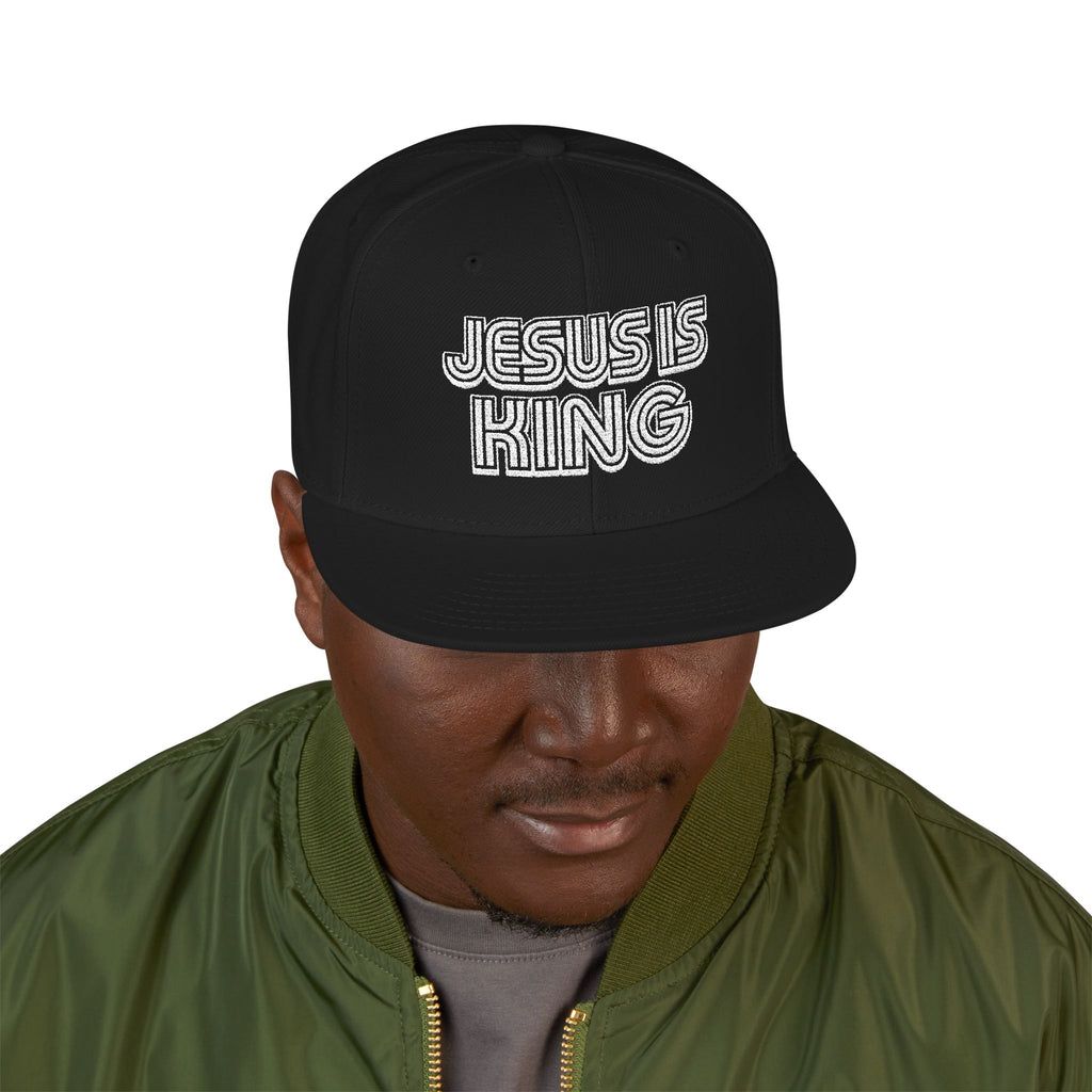 Jesus is King | Embroidered Snapback Cap | Limited Edition