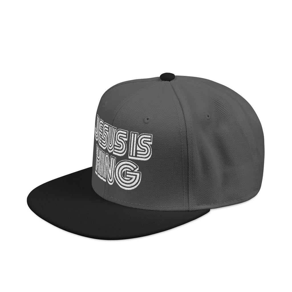 Jesus is King | Embroidered Snapback Cap | Limited Edition
