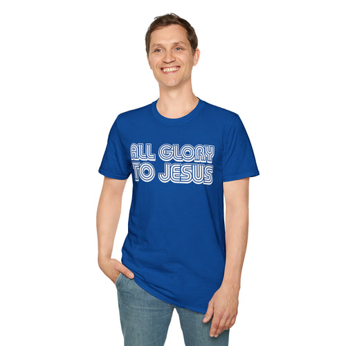 All Glory to Jesus | Lightweight T-Shirt