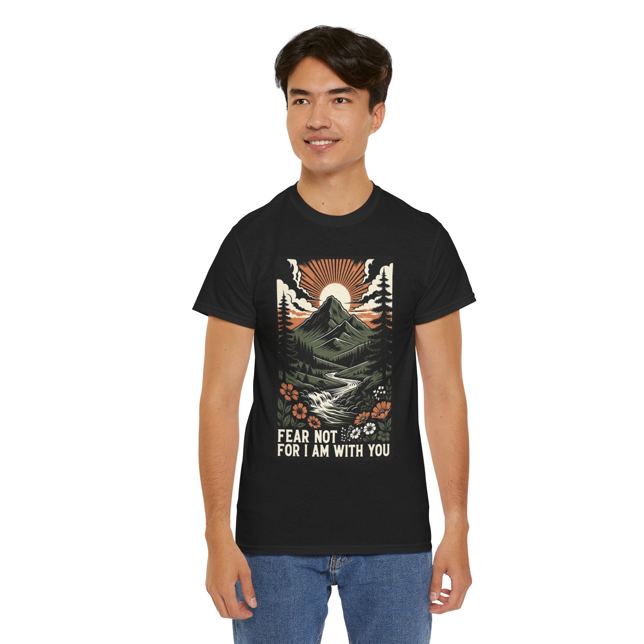 Fear Not For I Am With You | Heavy T-Shirt