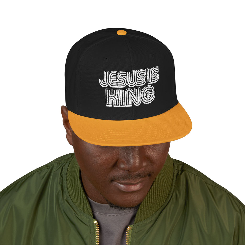 Jesus is King | Embroidered Snapback Cap | Limited Edition
