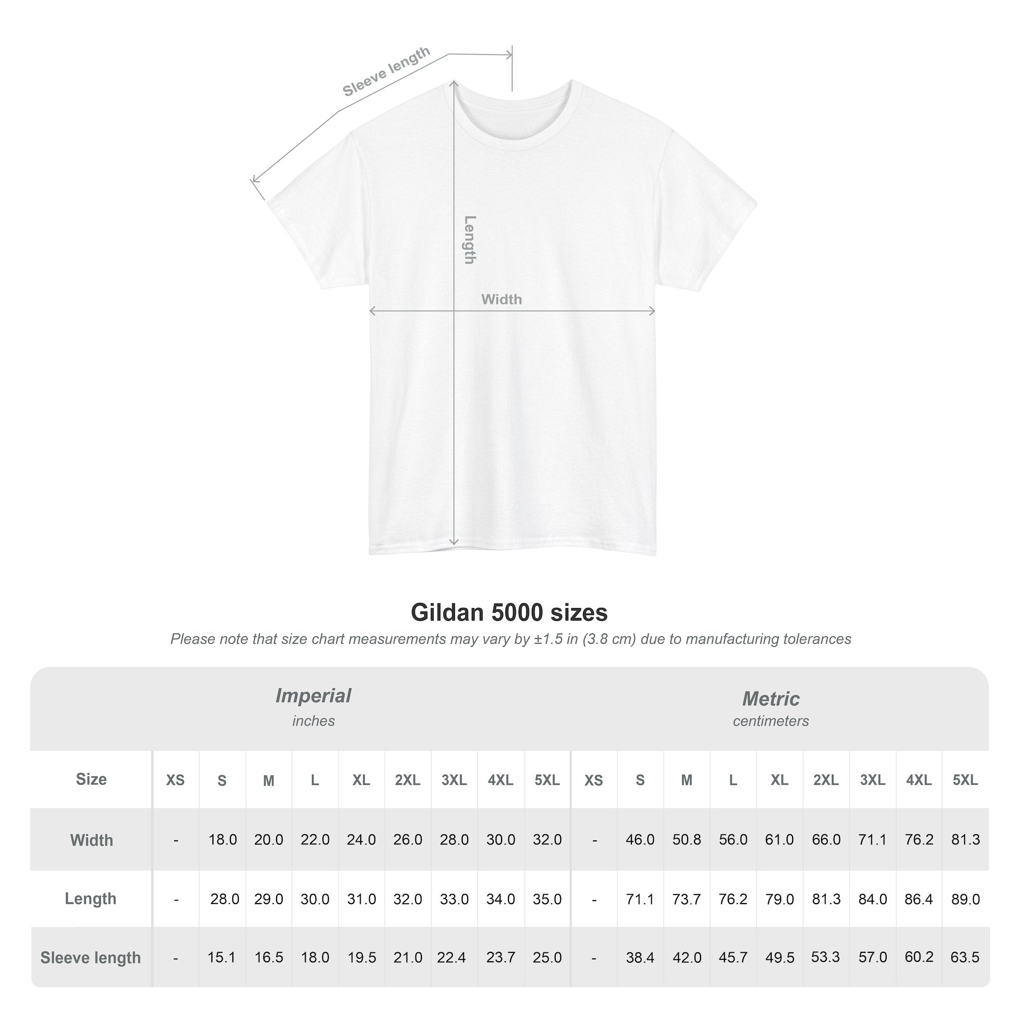 Fear Not For I Am With You | Heavy T-Shirt