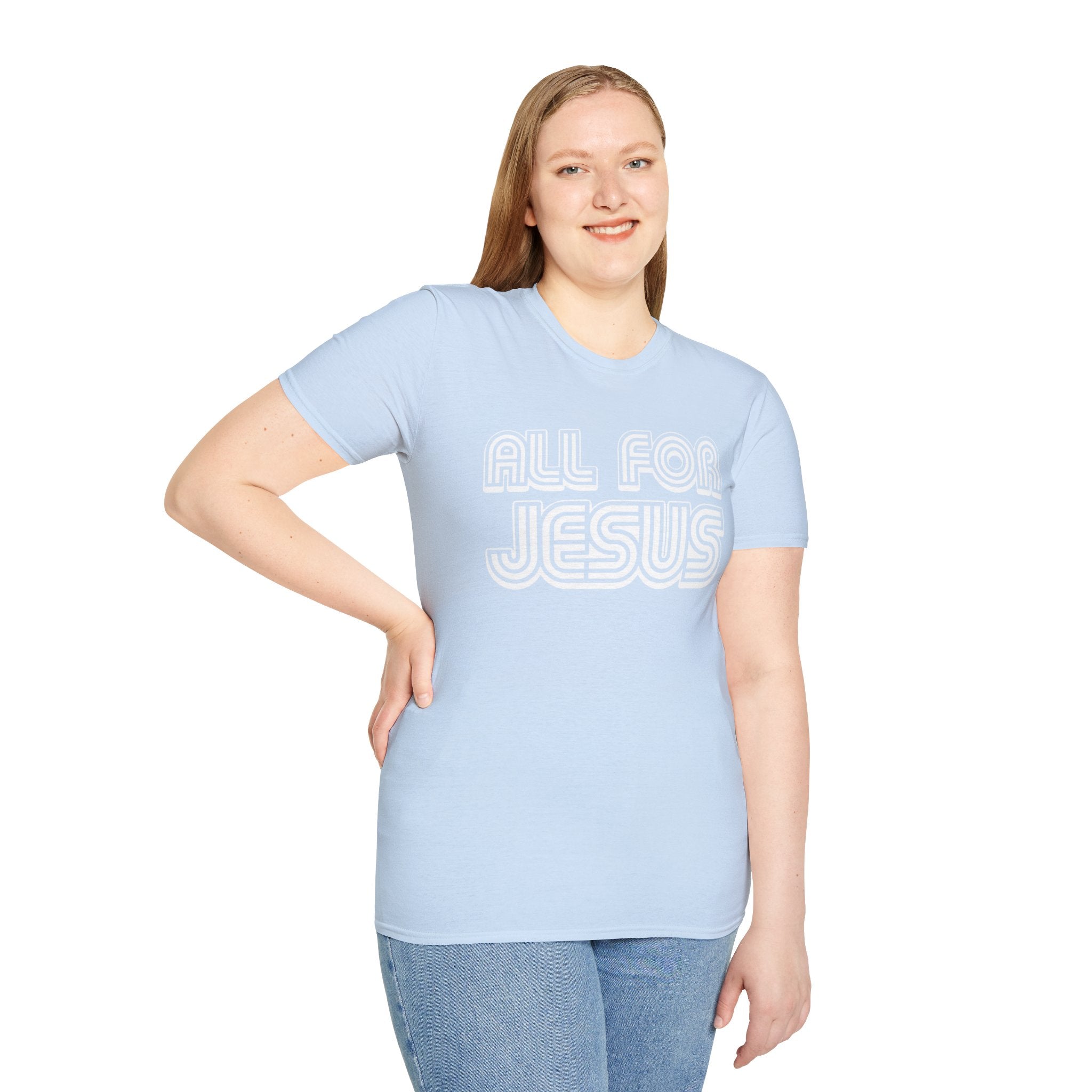 All for Jesus | Lightweight T-Shirt