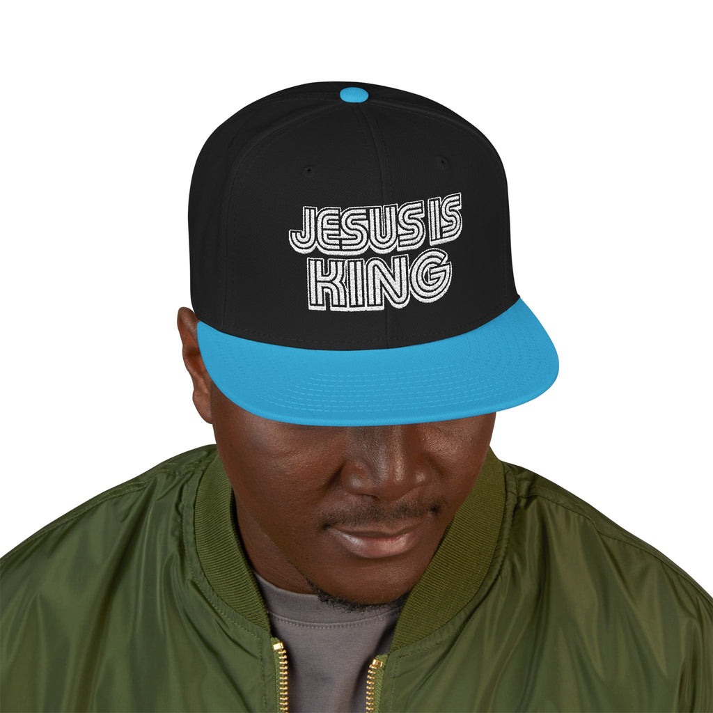 Jesus is King | Embroidered Snapback Cap